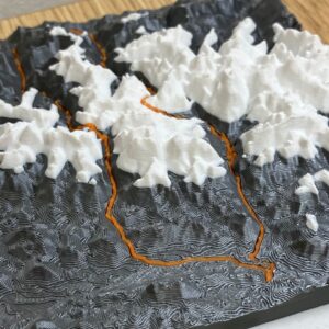 Quebrantahuesos 3D Trail – Escultura Personalizada de Finisher