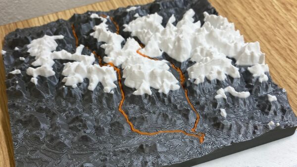 Quebrantahuesos 3D Trail – Escultura Personalizada de Finisher